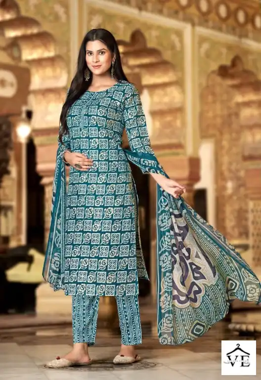Vardan Ethnic Red Rose 1 Daul Capsul Wholesale Readymade Salwar Suit Catalog — Wholesale Salwar Suits, MPA wholesale from Surat — view 2
