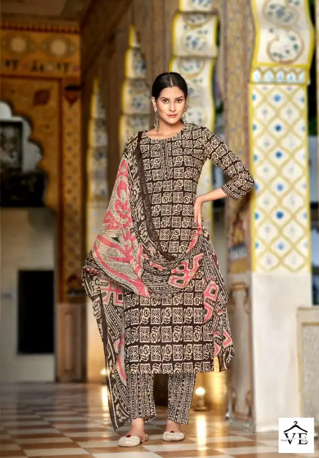 Vardan Ethnic Red Rose 1 Daul Capsul Wholesale Readymade Salwar Suit Catalog — Wholesale Salwar Suits, MPA wholesale from Surat — view 6
