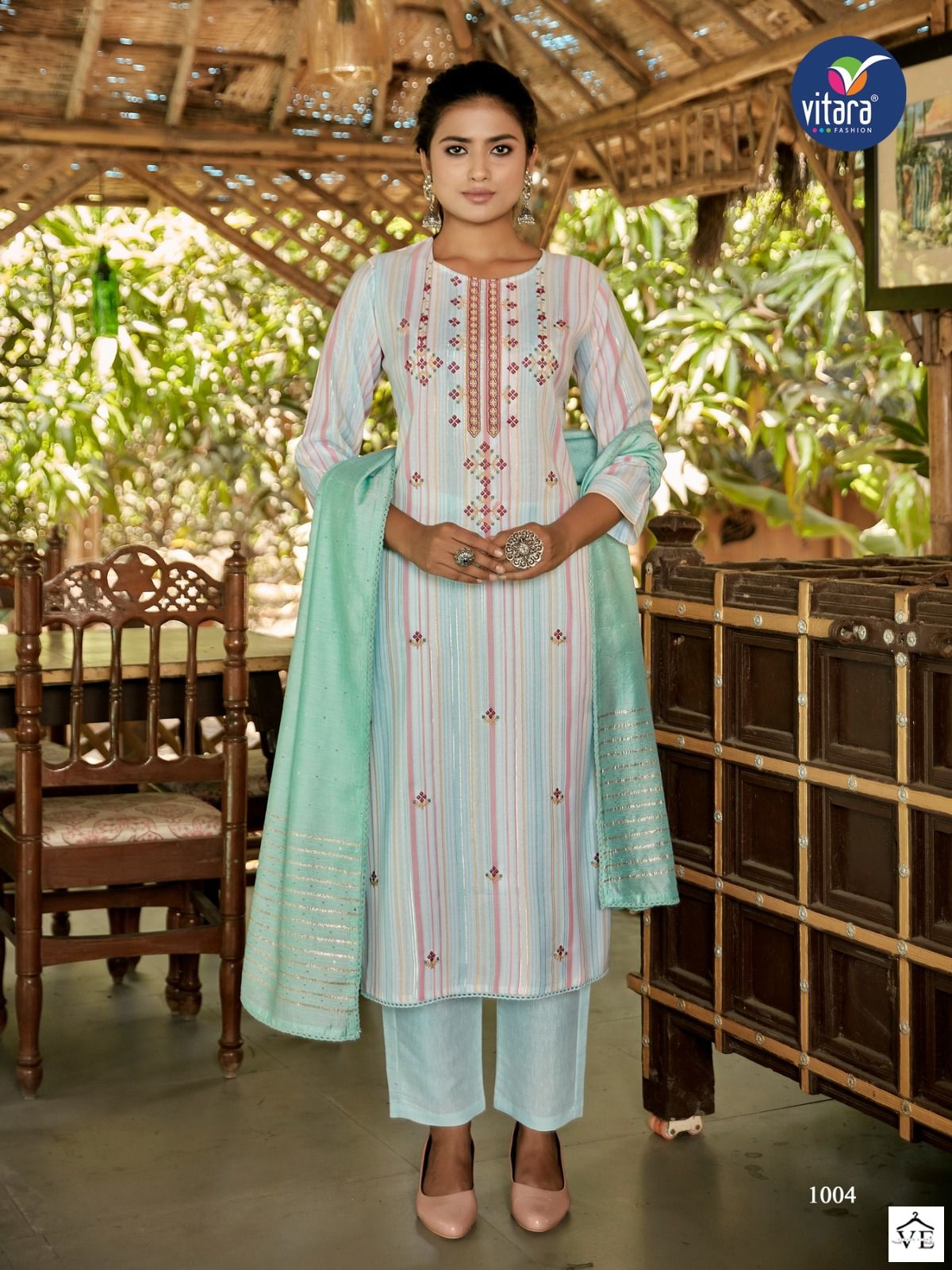 Vitara Fashion Richlook Cotton Wholesale Readymade Salwar Suit Catalog — Wholesale Salwar Suits, MPA wholesale from Surat - Gallery Image 4
