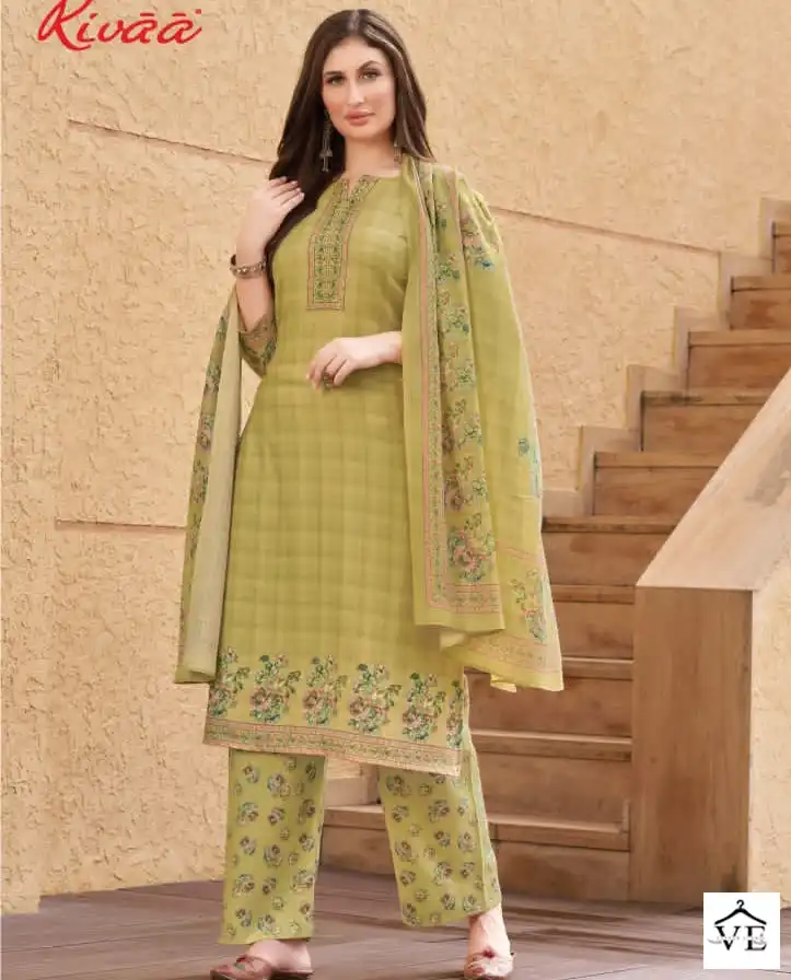 Rivaa Rimpy 2 Cotton Wholesale Designer Salwar Suit Catalog — Wholesale Salwar Suits, MPA wholesale from Surat — view 1