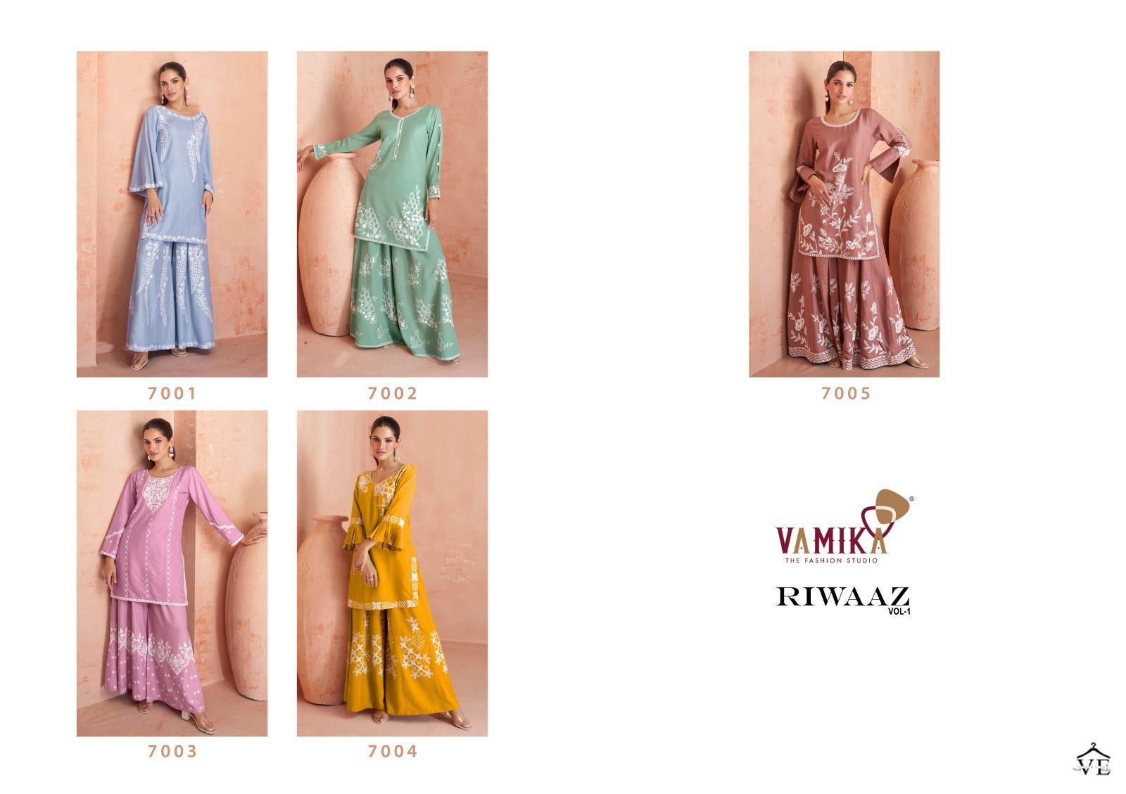 Vamika Riwaaz Vol 1 Heavy Rayon Wholesale Kurti With Pant Catalog — Wholesale Kurtis, MPA wholesale from Surat — view 6