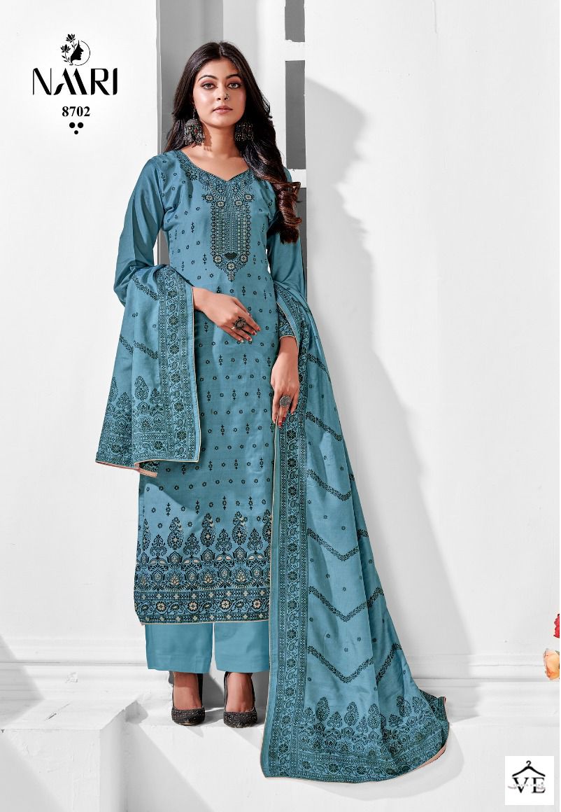 Naari Rooh Pure Muslin Wholesale Designer Salwar Suit Catalog — Wholesale Salwar Suits, MPA wholesale from Surat - Gallery Image 2