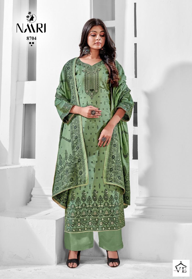 Naari Rooh Pure Muslin Wholesale Designer Salwar Suit Catalog — Wholesale Salwar Suits, MPA wholesale from Surat - Gallery Image 3