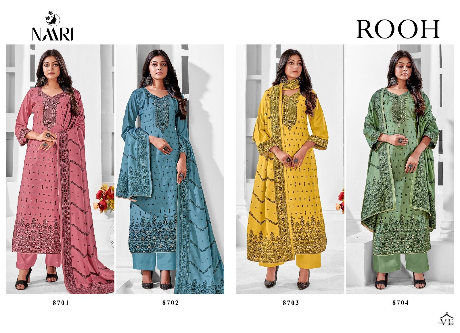 Naari Rooh Pure Muslin Wholesale Designer Salwar Suit Catalog — Wholesale Salwar Suits, MPA wholesale from Surat — view 5