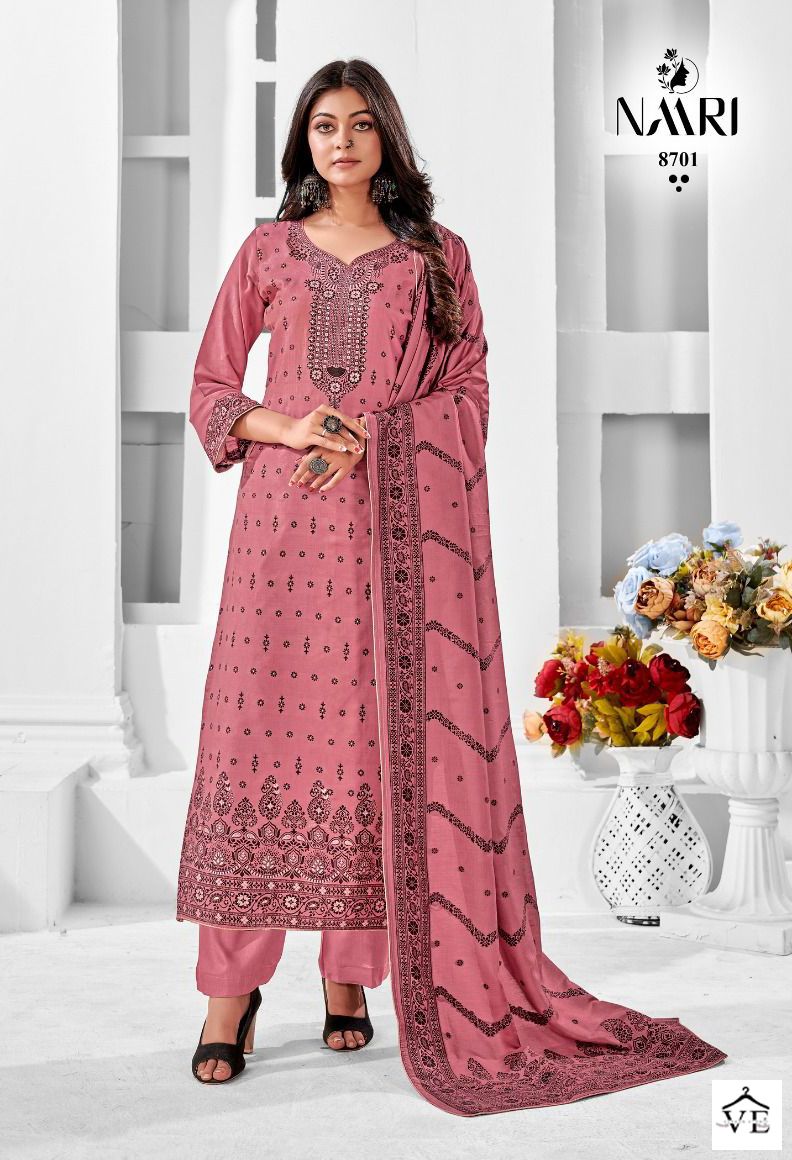 Naari Rooh Pure Muslin Wholesale Designer Salwar Suit Catalog — Wholesale Salwar Suits, MPA wholesale from Surat - Gallery Image 4