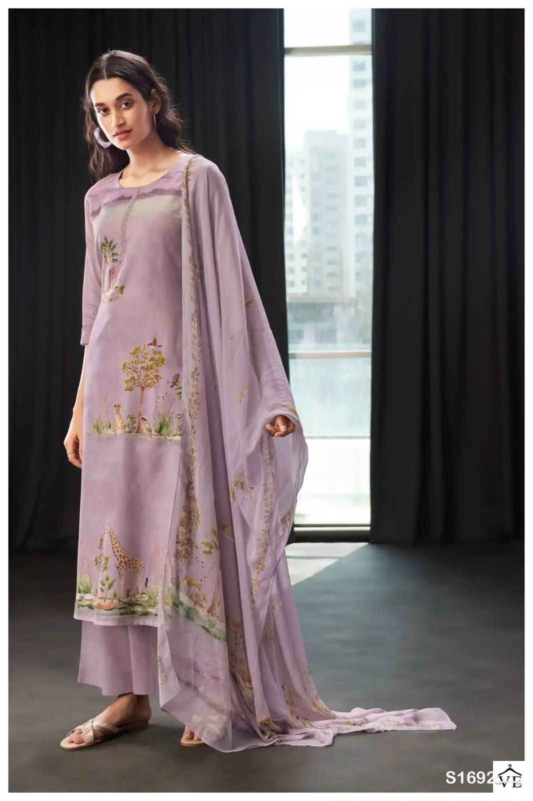 Ganga Rosa 1692 Premium Pure Linen Wholesale Salwar Suit Catalog — Wholesale Salwar Suits, MPA wholesale from Surat - Gallery Image 4
