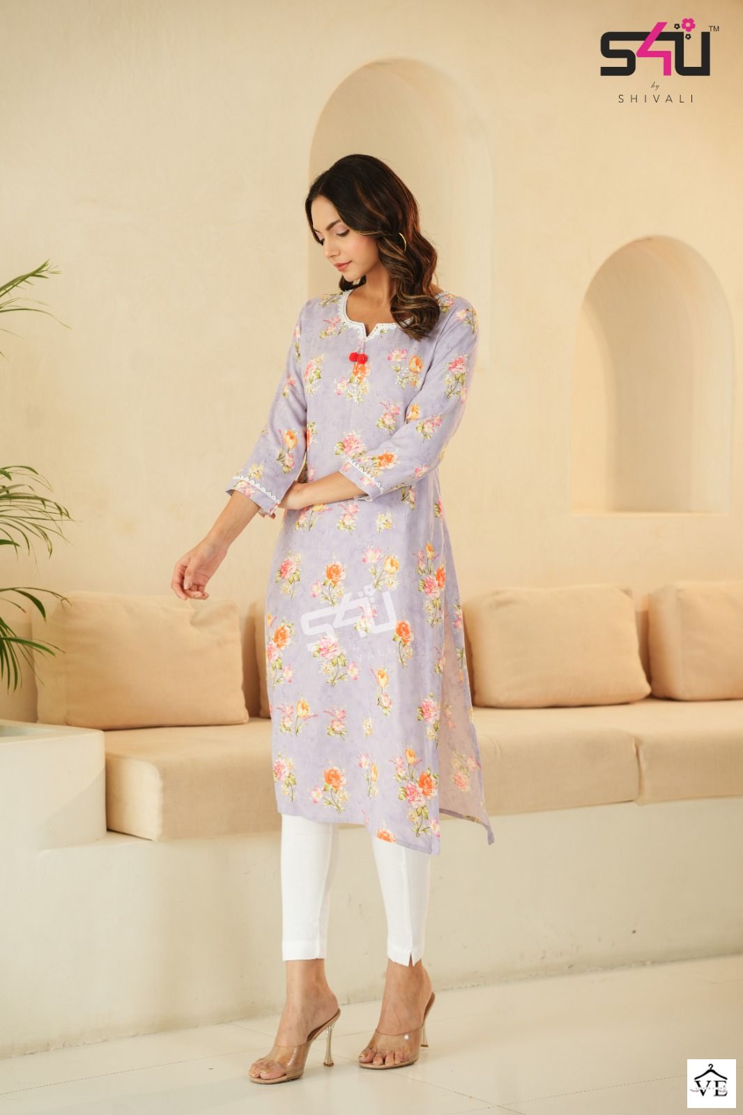 S4U Re Love Cotton &amp; Rayon Wholesale Kurtis Catalog — Wholesale Kurtis, MPA wholesale from Surat — view 2