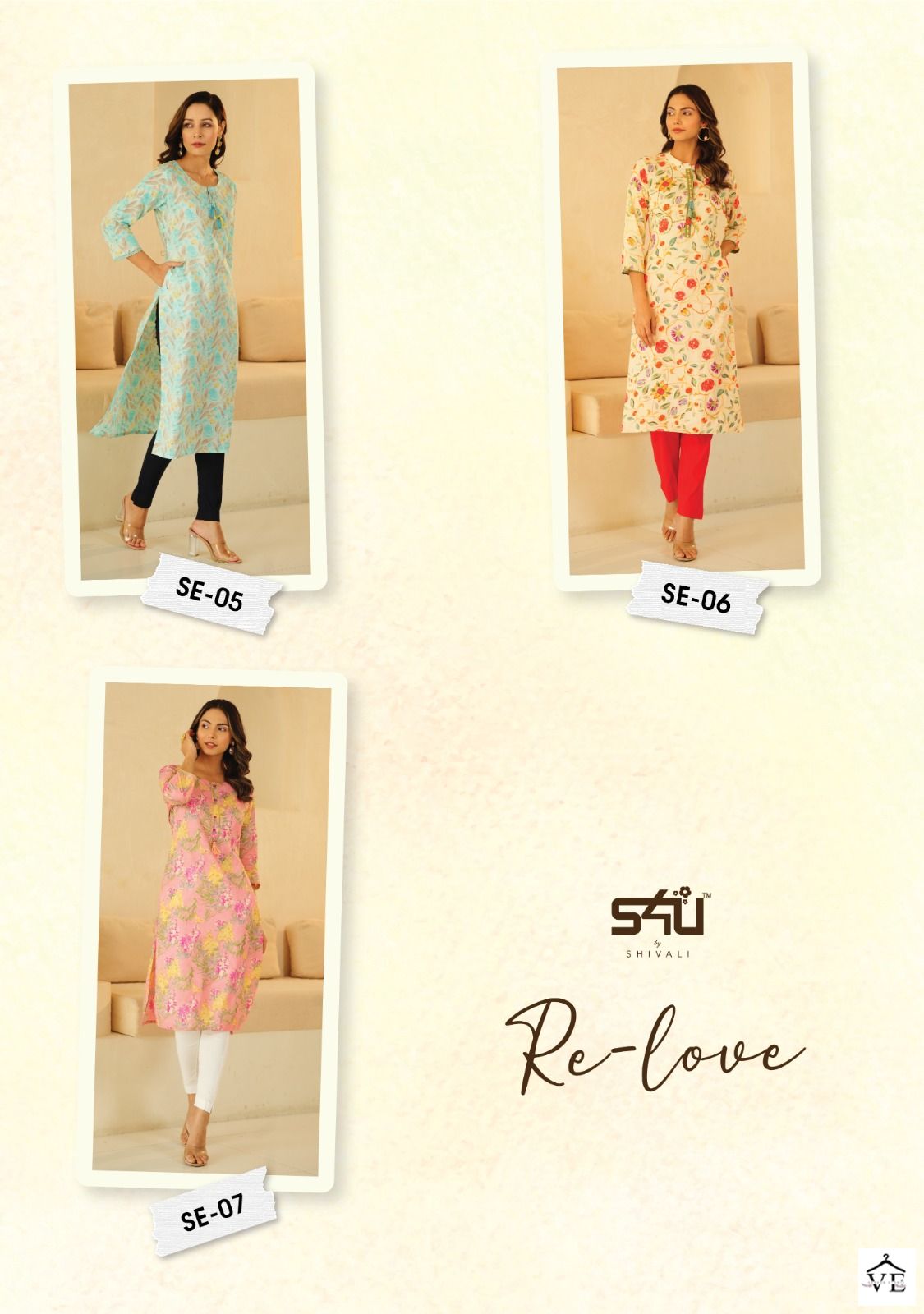 S4U Re Love Cotton &amp; Rayon Wholesale Kurtis Catalog — Wholesale Kurtis, MPA wholesale from Surat — view 8
