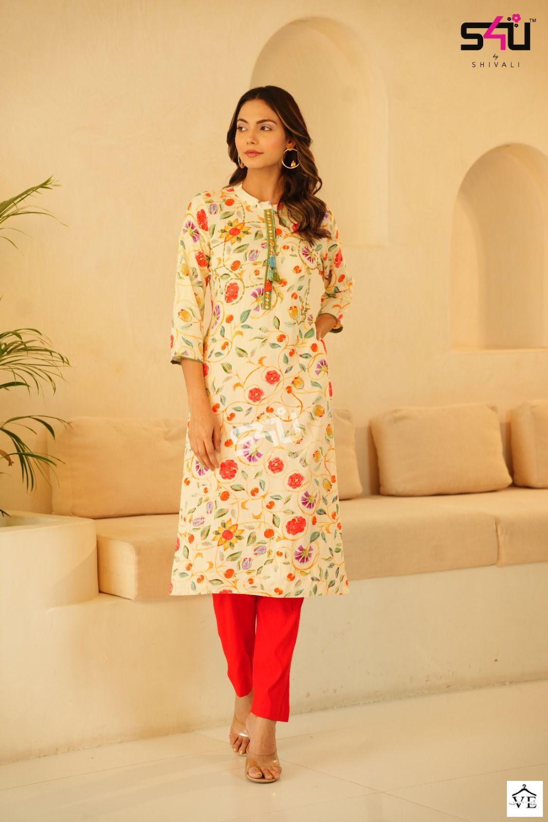 S4U Re Love Cotton &amp; Rayon Wholesale Kurtis Catalog — Wholesale Kurtis, MPA wholesale from Surat — view 3
