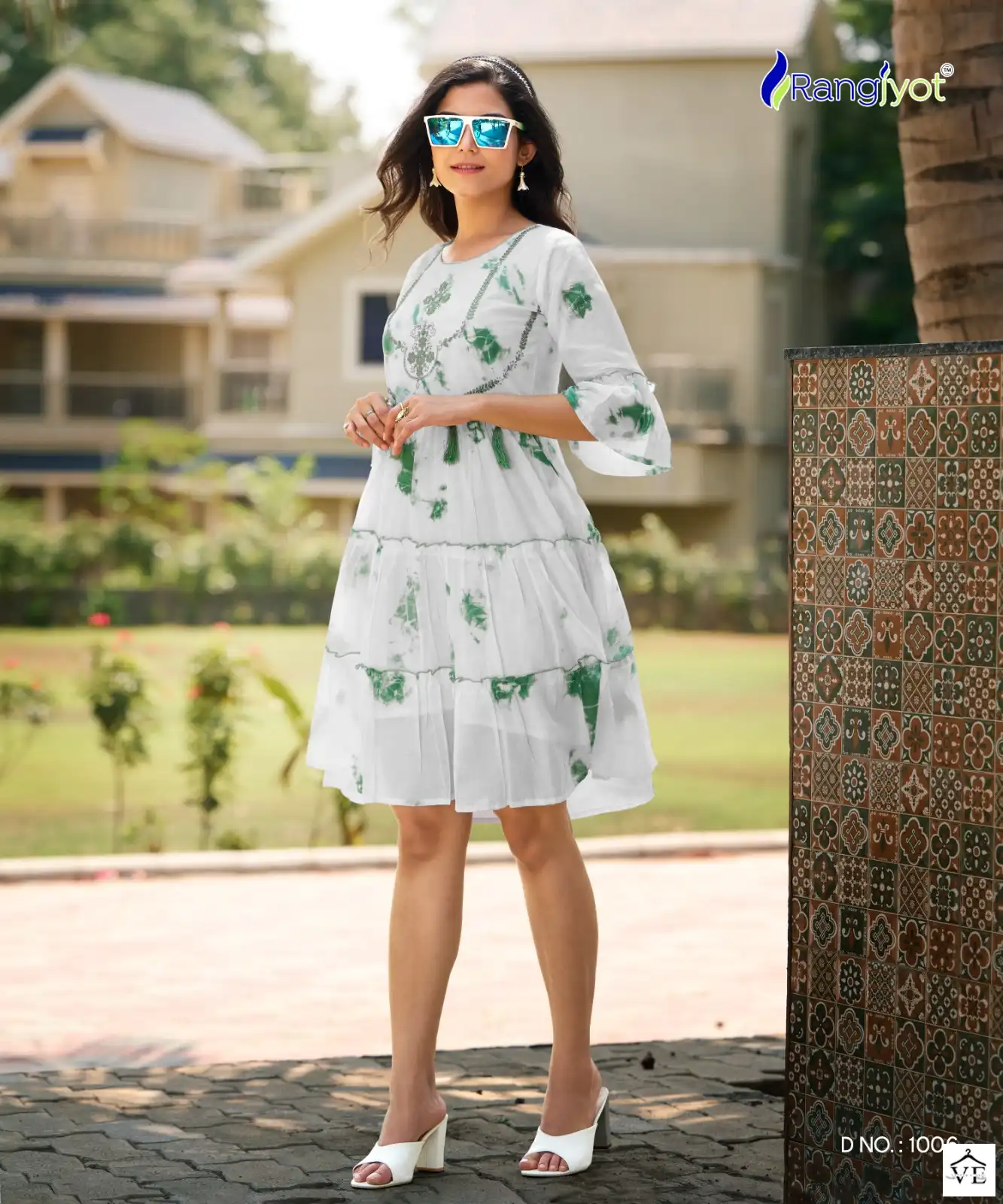 Rangjyot Rich Girl Cotton Mull Wholesale Kurtis Catalog — Wholesale Kurtis, MPA wholesale from Surat - Gallery Image 7