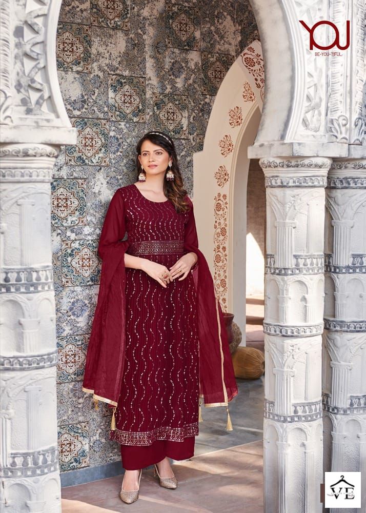 Wanna Rimi Vol 2 Faux Georgette Wholesale Readymade Salwar Suit Catalog — Wholesale Salwar Suits, MPA wholesale from Surat - Gallery Image 4