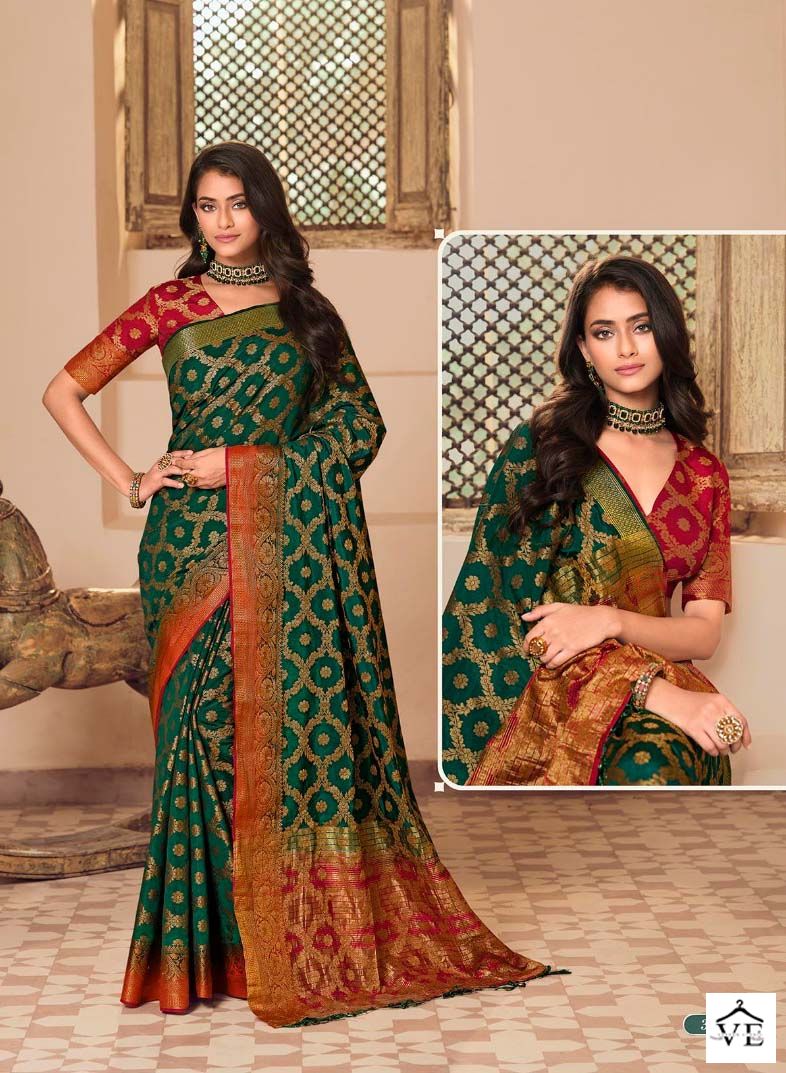 Pankh Ruchi Silk Vol 3 Silk Wholesale Sarees Catalog — Wholesale Sarees, MPA wholesale from Surat - Gallery Image 12