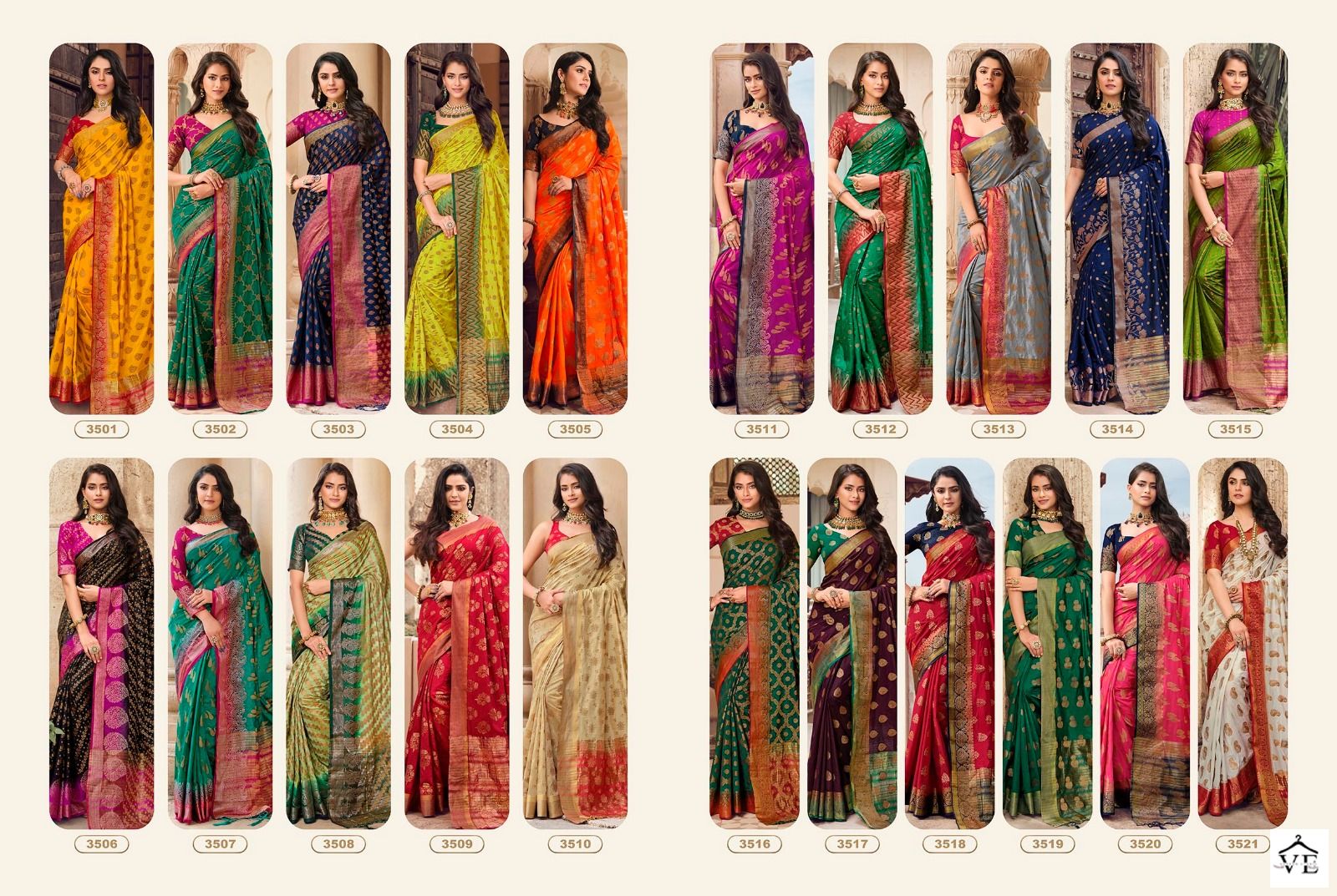 Pankh Ruchi Silk Vol 3 Silk Wholesale Sarees Catalog — Wholesale Sarees, MPA wholesale from Surat — view 14