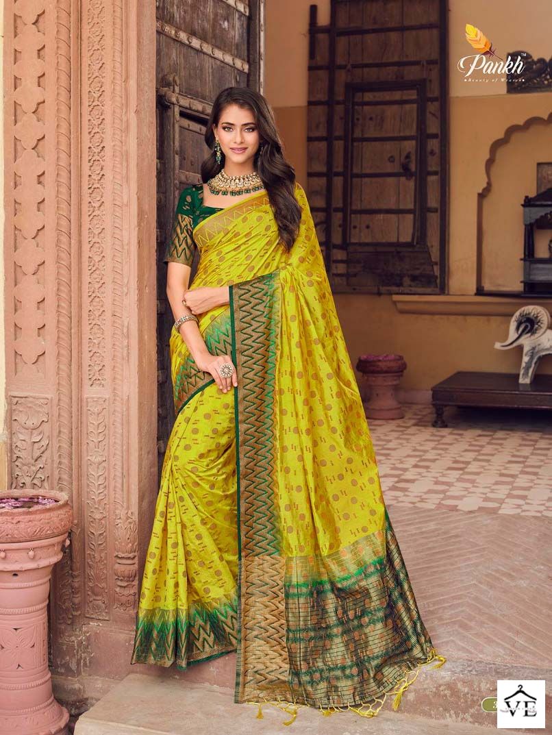 Pankh Ruchi Silk Vol 3 Silk Wholesale Sarees Catalog — Wholesale Sarees, MPA wholesale from Surat - Gallery Image 6