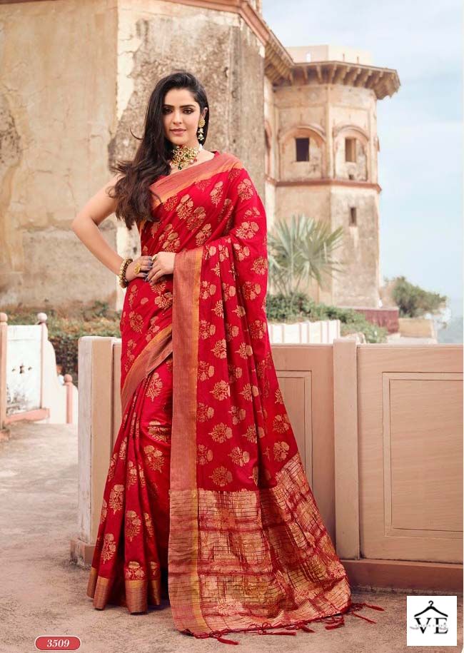 Pankh Ruchi Silk Vol 3 Silk Wholesale Sarees Catalog — Wholesale Sarees, MPA wholesale from Surat - Gallery Image 9