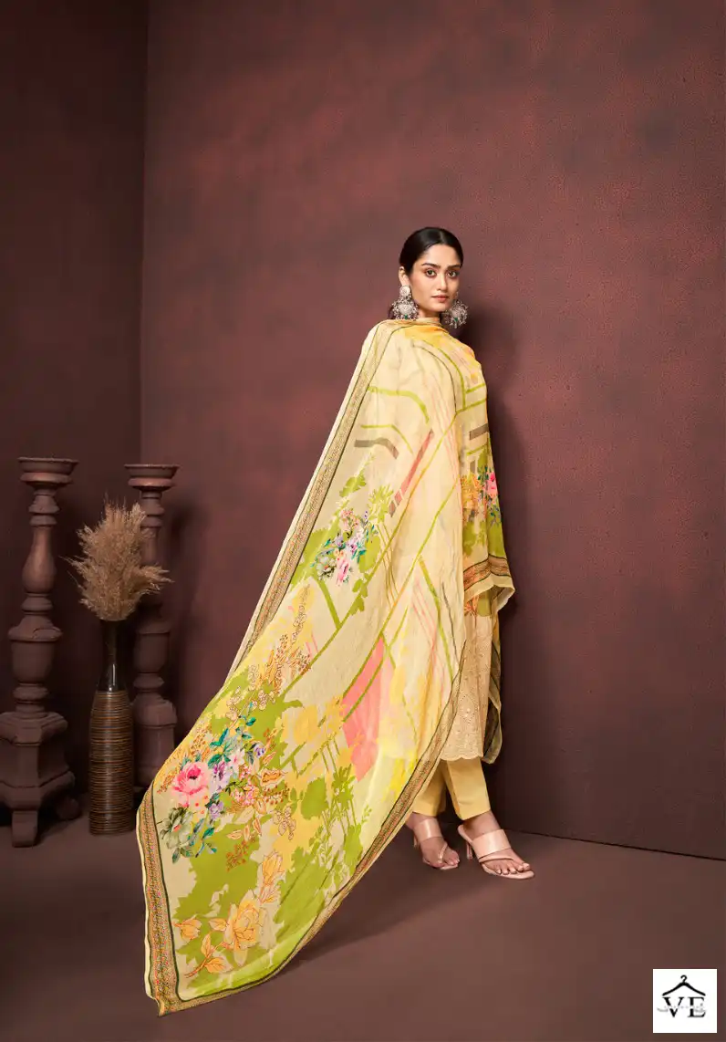 Z.S.M Safa 2 Solid Maslin Wholesale Designer Salwar Suit Catalog — Wholesale Salwar Suits, MPA wholesale from Surat - Gallery Image 6