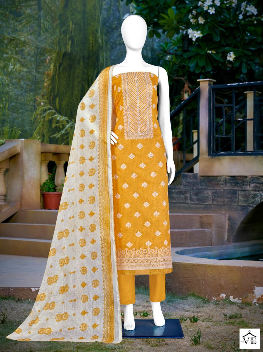 Bipson Saheli 2169 Pure Cotton Wholesale Salwar Suit Catalog — Wholesale Salwar Suits, MPA wholesale from Surat - Gallery Image 5
