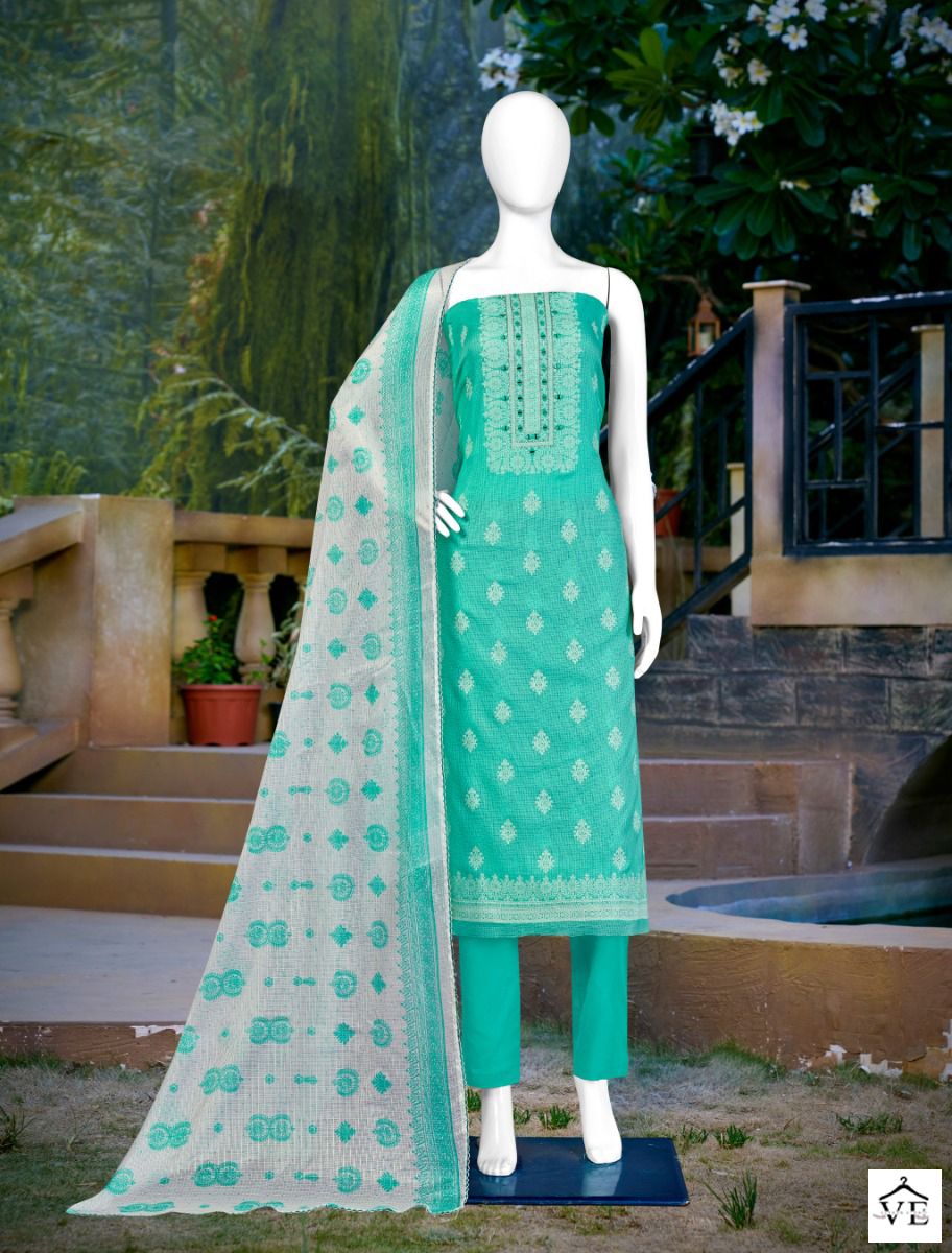 Bipson Saheli 2169 Pure Cotton Wholesale Salwar Suit Catalog — Wholesale Salwar Suits, MPA wholesale from Surat - Gallery Image 6