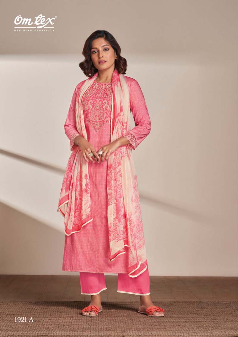 Omtex Saisha Lawn Cotton Wholesale Designer Salwar Suit Catalog — Wholesale Salwar Suits, MPA wholesale from Surat - Gallery Image 2