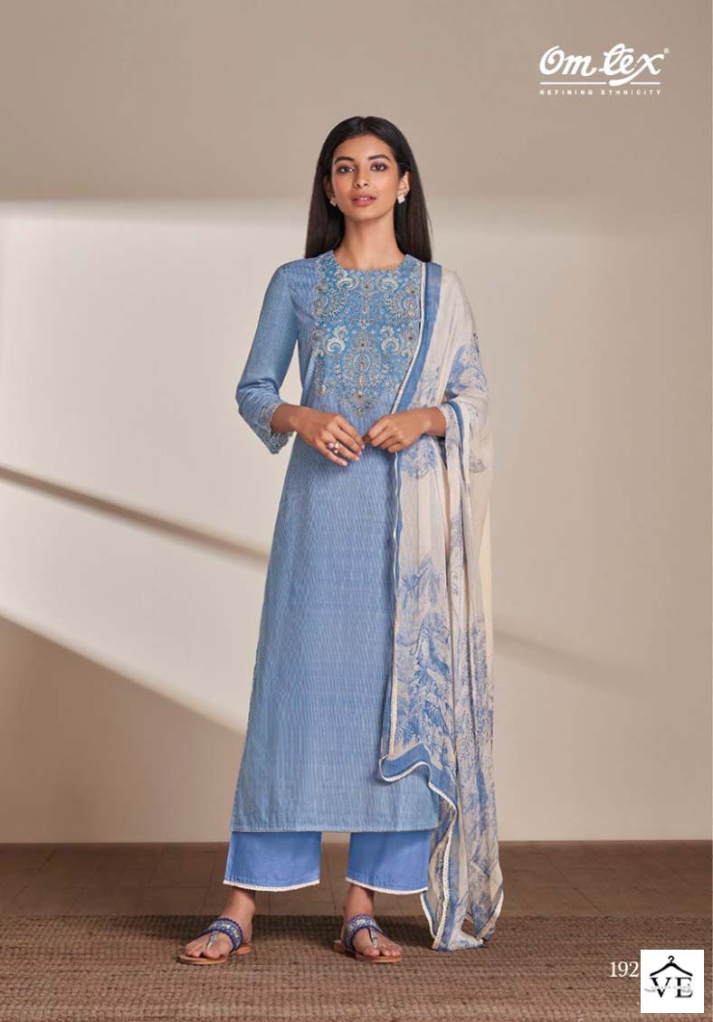 Omtex Saisha Lawn Cotton Wholesale Designer Salwar Suit Catalog — Wholesale Salwar Suits, MPA wholesale from Surat - Gallery Image 3