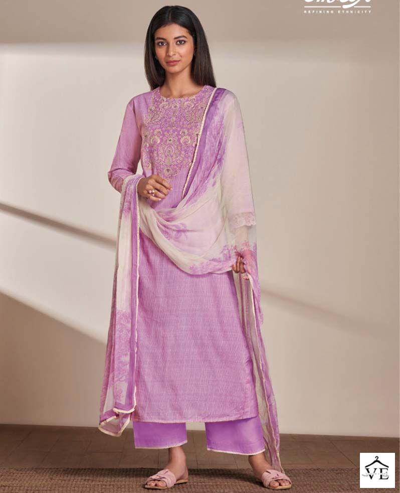 Omtex Saisha Lawn Cotton Wholesale Designer Salwar Suit Catalog — Wholesale Salwar Suits, MPA wholesale from Surat — view 1