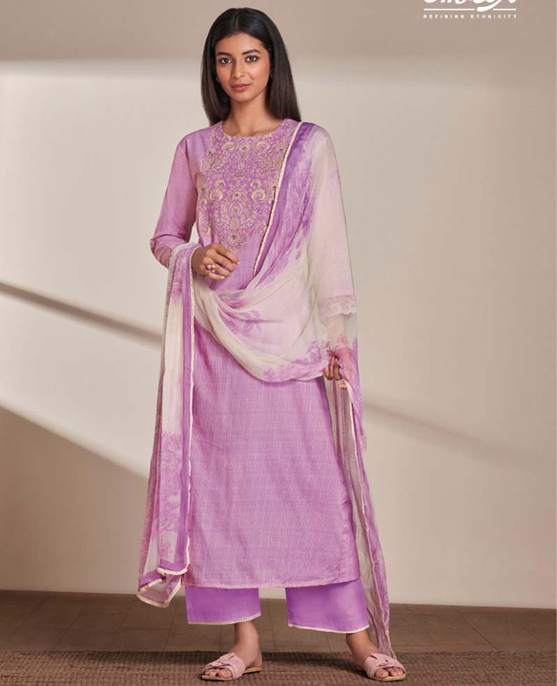 Omtex Saisha Lawn Cotton Wholesale Designer Salwar Suit Catalog — Wholesale Salwar Suits, MPA wholesale from Surat — view 1