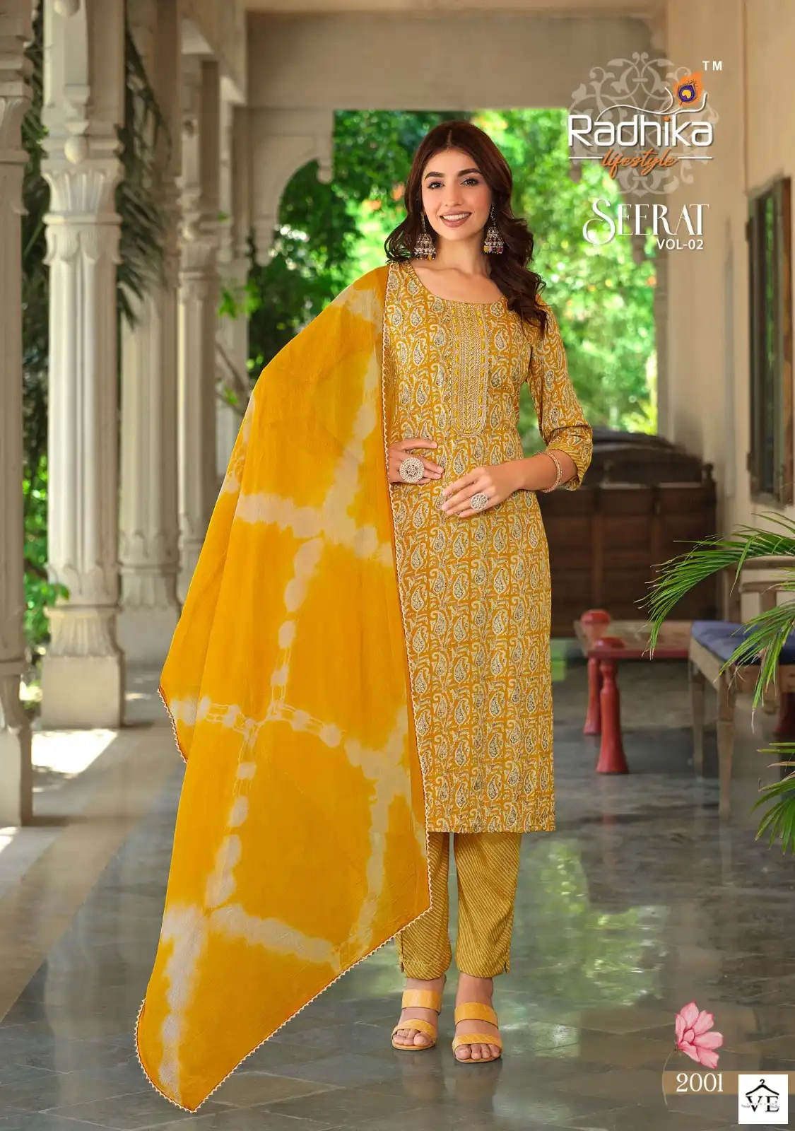 Radhika Seerat Vol 2 Rayon Wholesale Readymade Suit Catalog — Wholesale Salwar Suits, MPA wholesale from Surat - Gallery Image 7