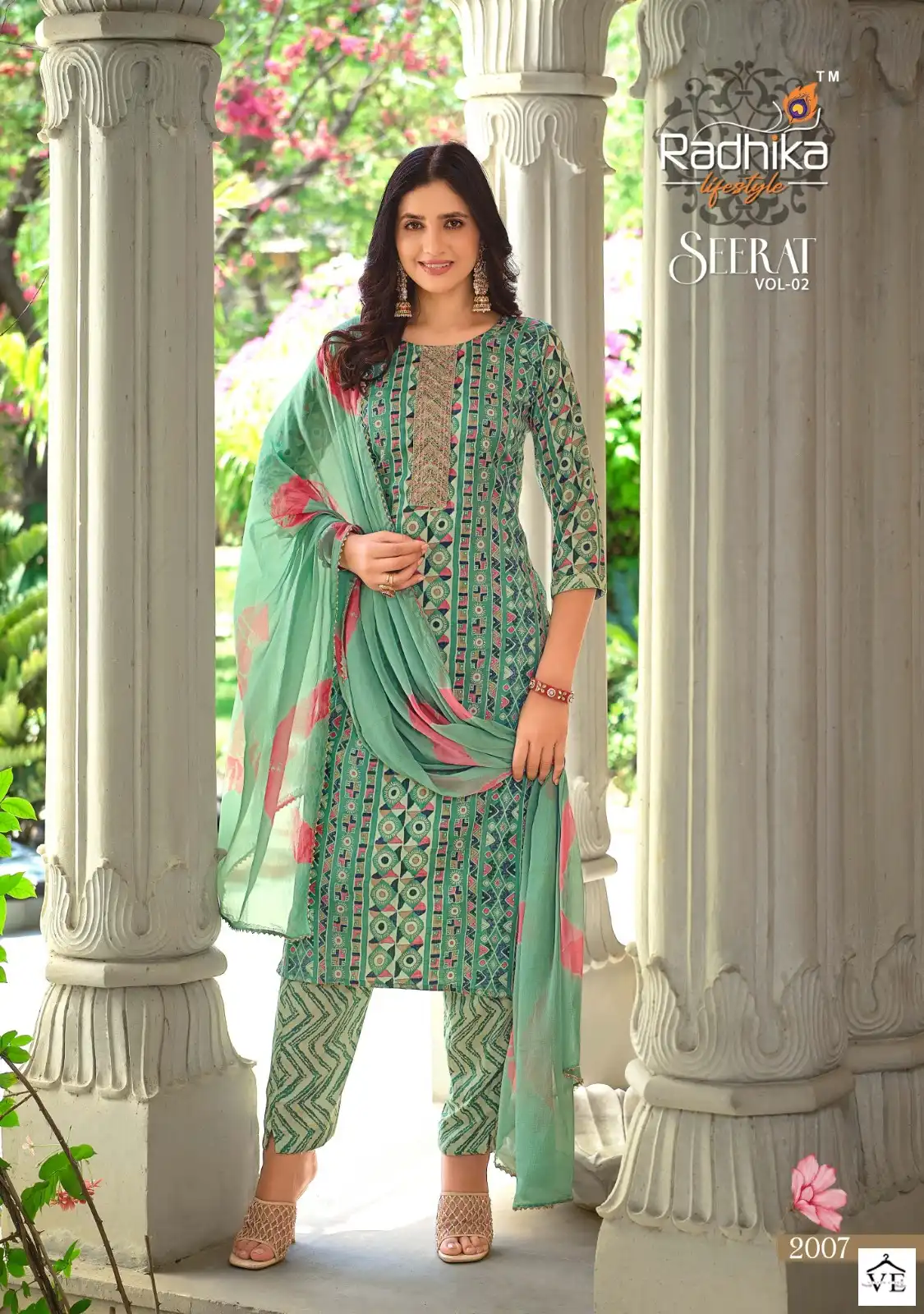 Radhika Seerat Vol 2 Rayon Wholesale Readymade Suit Catalog — Wholesale Salwar Suits, MPA wholesale from Surat - Gallery Image 5