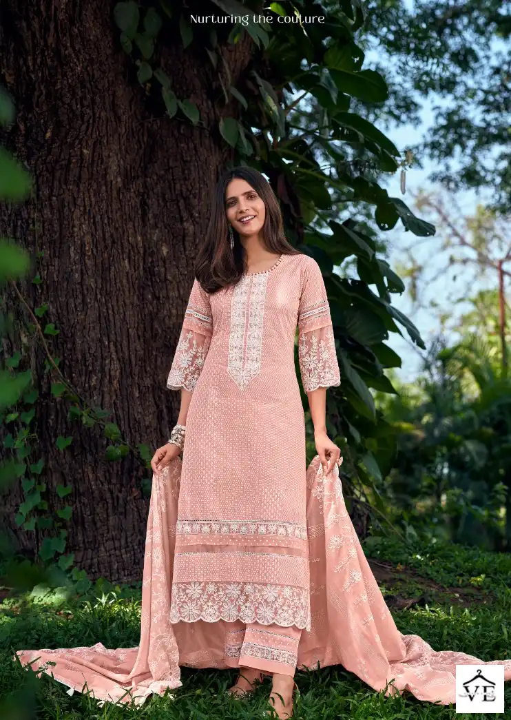 Jay Vijay Shabad Ke Jhooley Vol-2 Pure Cotton Wholesale Salwar Suit Catalog — Wholesale Salwar Suits, MPA wholesale from Surat - Gallery Image 4