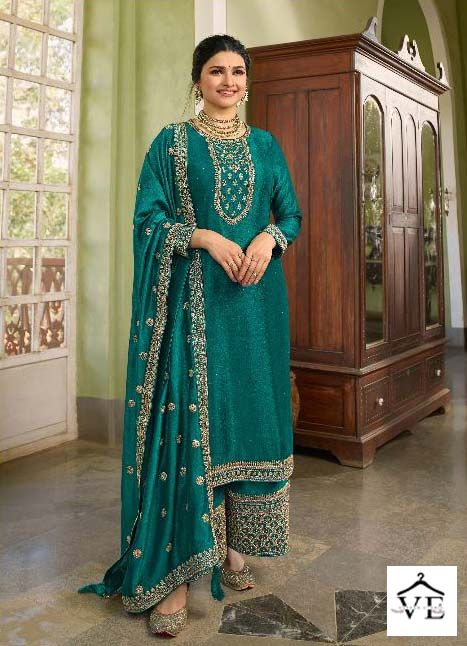 Vinay Fashion Shaheen 2 Hitlist Silk Georgette Wholesale Designer Salwar Suit Catalog — Wholesale Salwar Suits, MPA wholesale from Surat - Gallery Image 2