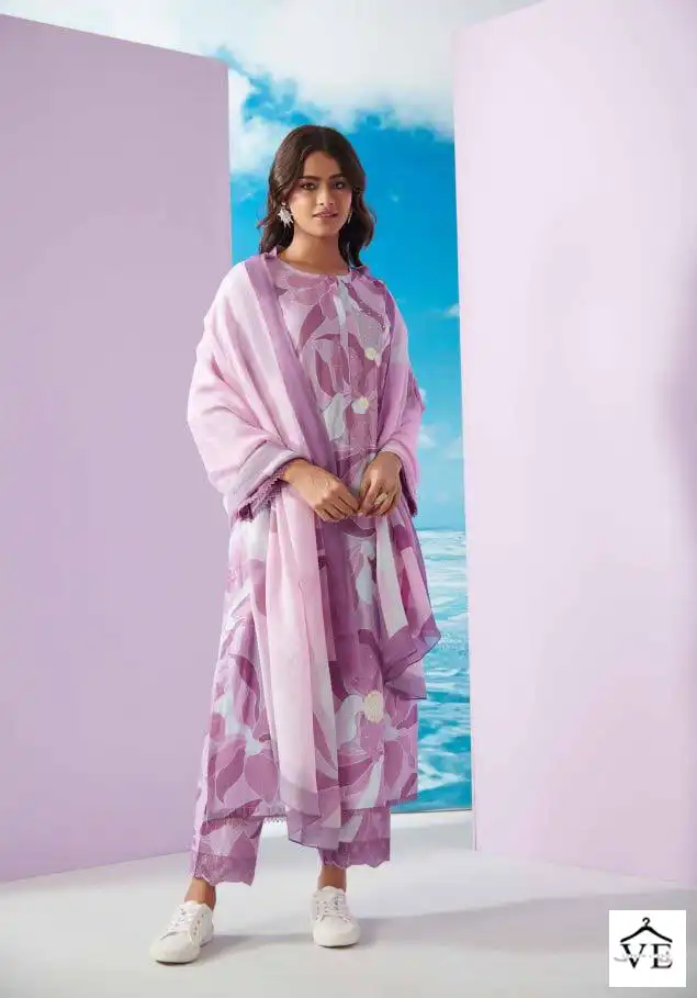 Sahiba Sharon Pure Cotton Lawn Wholesale Designer Salwar Suit Catalog — Wholesale Salwar Suits, MPA wholesale from Surat - Gallery Image 2