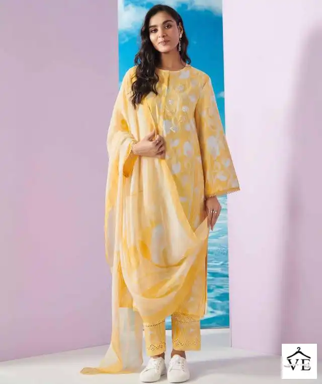 Sahiba Sharon Pure Cotton Lawn Wholesale Designer Salwar Suit Catalog — Wholesale Salwar Suits, MPA wholesale from Surat — view 1