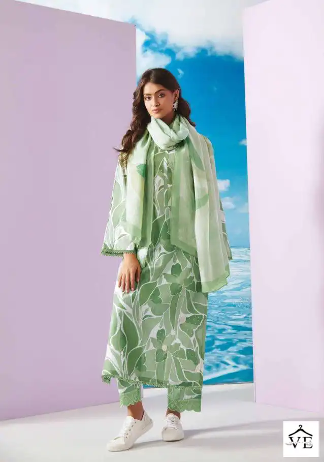 Sahiba Sharon Pure Cotton Lawn Wholesale Designer Salwar Suit Catalog — Wholesale Salwar Suits, MPA wholesale from Surat - Gallery Image 5