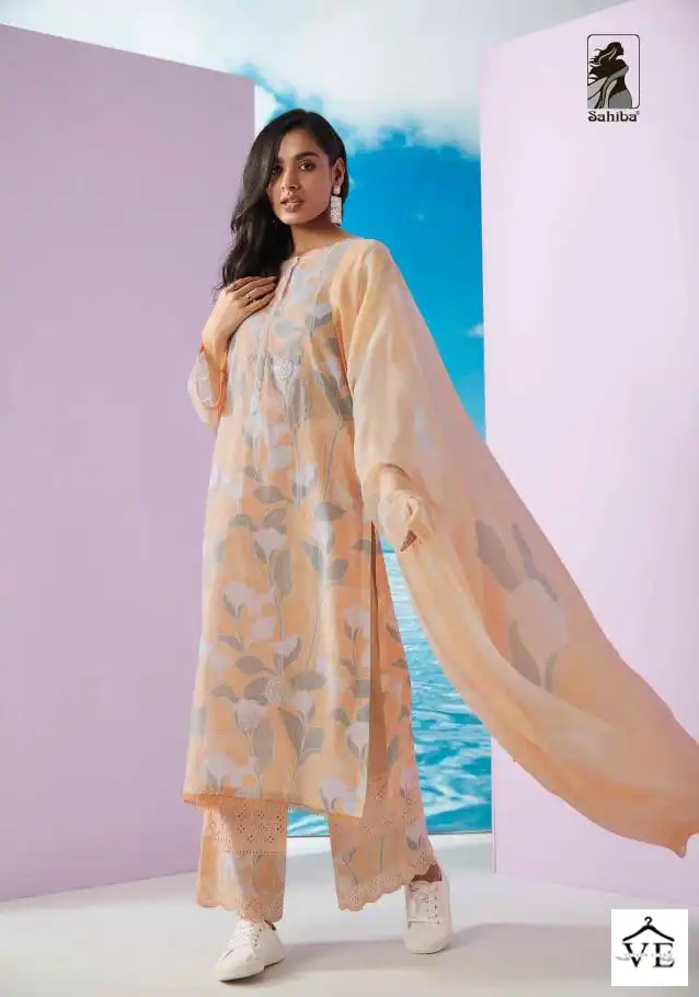 Sahiba Sharon Pure Cotton Lawn Wholesale Designer Salwar Suit Catalog — Wholesale Salwar Suits, MPA wholesale from Surat - Gallery Image 7