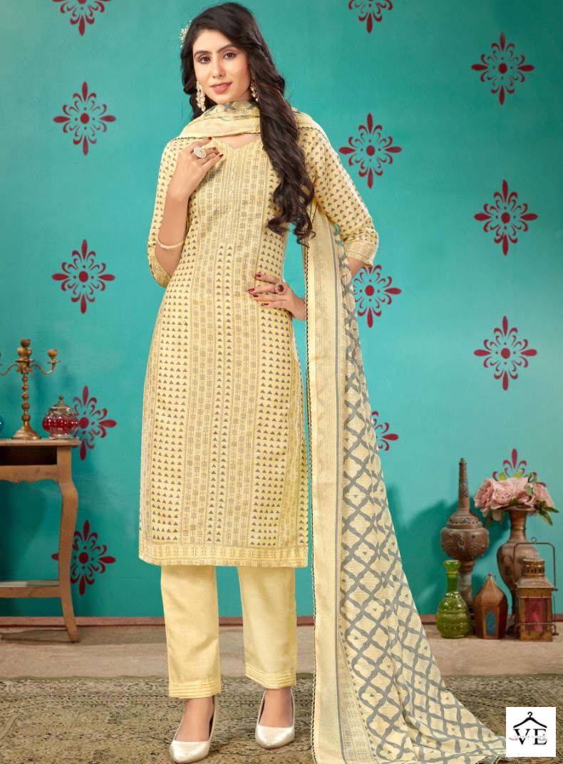 Bipson Shibori Pure Cotton Wholesale Salwar Suit Catalog — Wholesale Salwar Suits, MPA wholesale from Surat — view 1