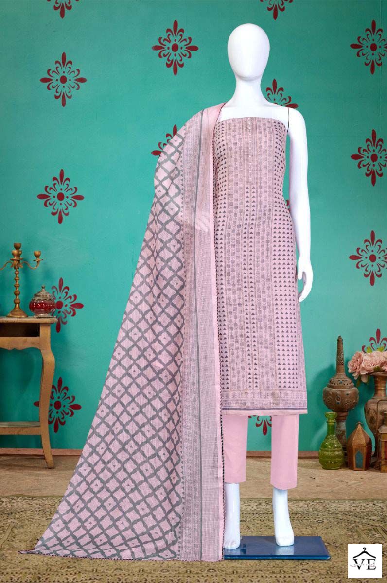 Bipson Shibori Pure Cotton Wholesale Salwar Suit Catalog — Wholesale Salwar Suits, MPA wholesale from Surat - Gallery Image 3