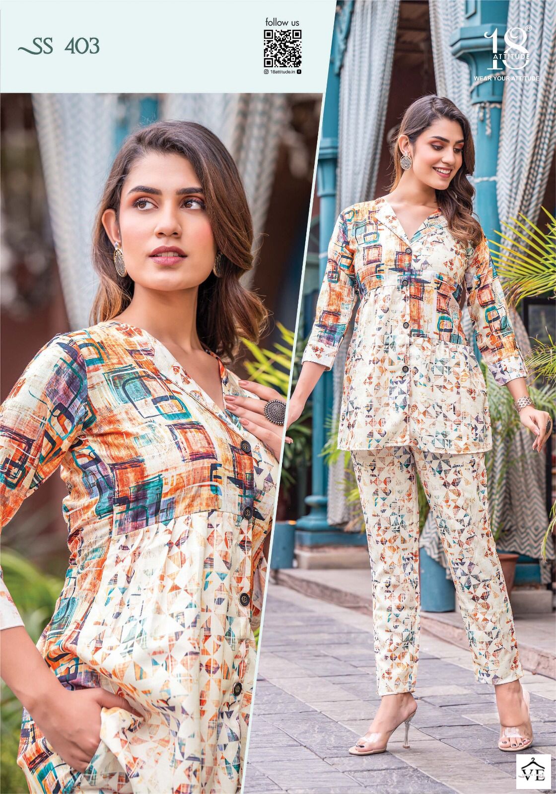 Vardan Ethnic Sho Shaa Vol 4 Bsy Cotton Wholesale Kurti With Pant Catalog — Wholesale Kurtis, MPA wholesale from Surat - Gallery Image 4