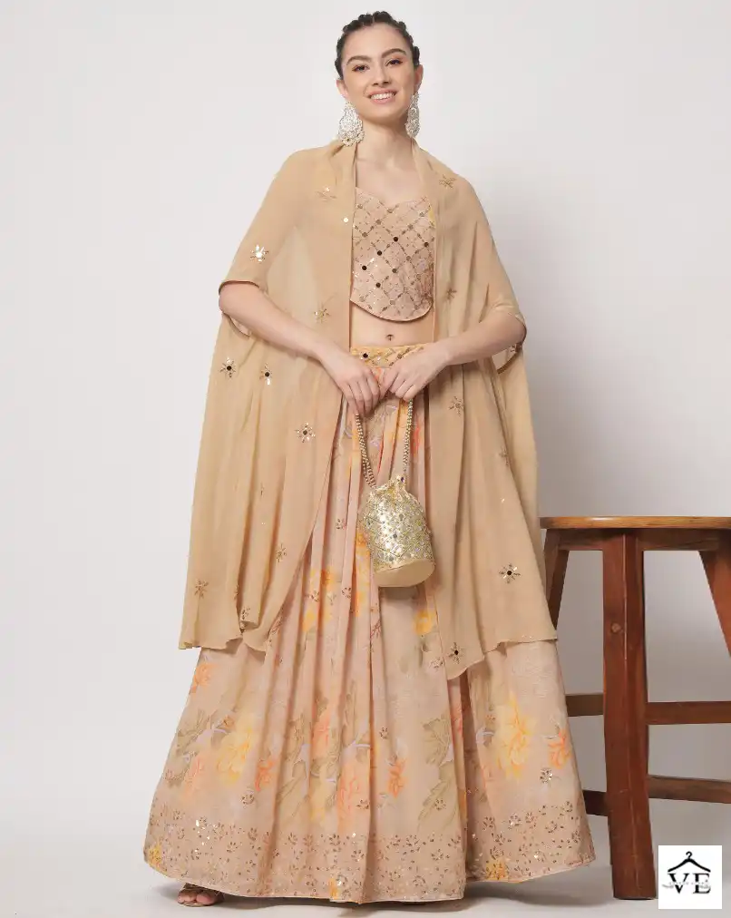 Shubhkala Vol 12 Chinon Silk Wholesale Lehenga Catalog