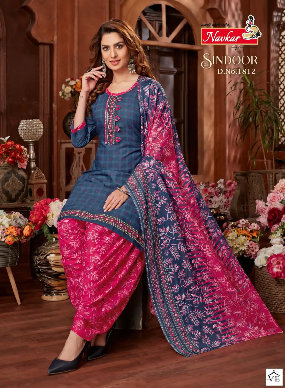 Navkar Sindoor Vol 18 Mix Cotton Wholesale Readymade Suit Catalog — Wholesale Salwar Suits, MPA wholesale from Surat - Gallery Image 2