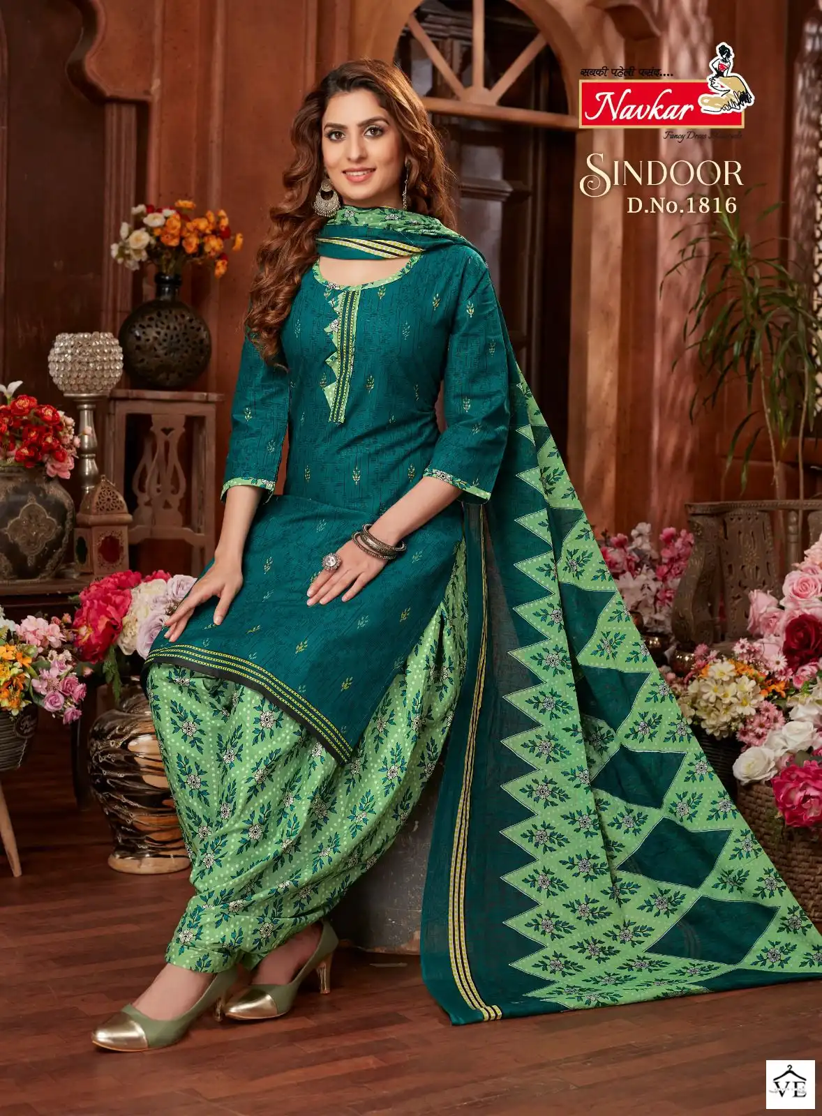 Navkar Sindoor Vol 18 Mix Cotton Wholesale Readymade Suit Catalog — Wholesale Salwar Suits, MPA wholesale from Surat - Gallery Image 3