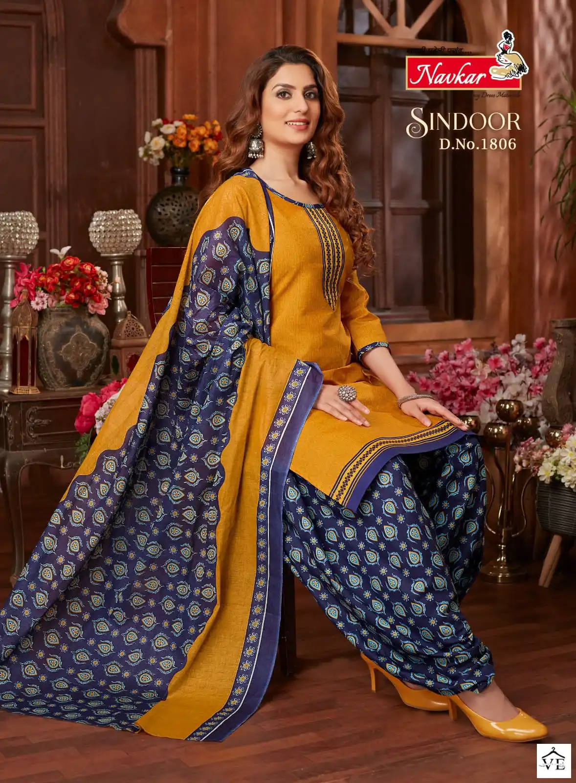 Navkar Sindoor Vol 18 Mix Cotton Wholesale Readymade Suit Catalog — Wholesale Salwar Suits, MPA wholesale from Surat - Gallery Image 11