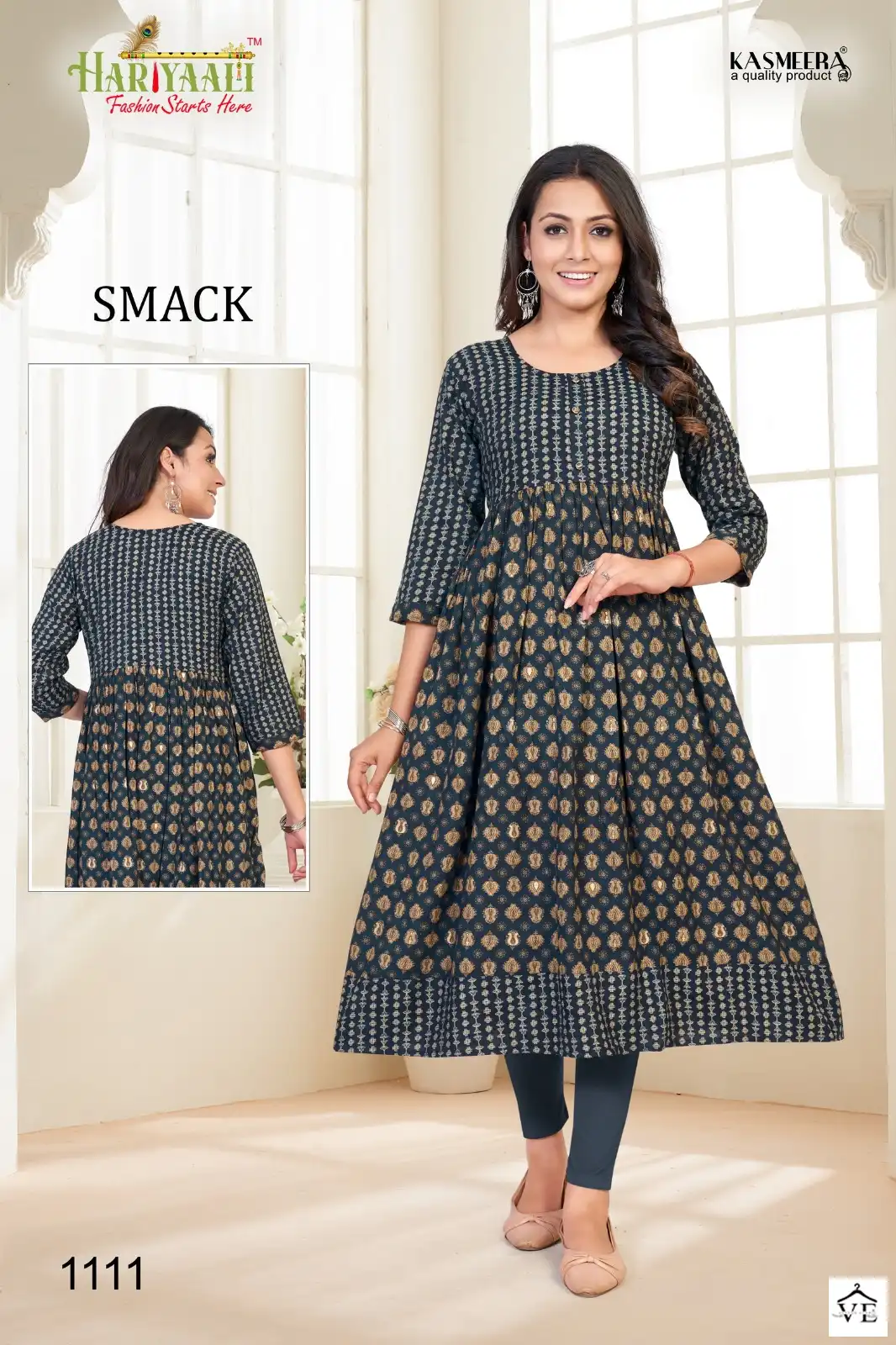Hariyaali Smackk 11 Heavy Capsule Foil Wholesale Kurtis Catalog — Wholesale Kurtis, MPA wholesale from Surat - Gallery Image 14