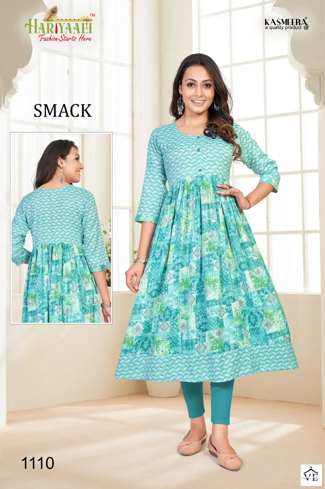 Hariyaali Smackk 11 Heavy Capsule Foil Wholesale Kurtis Catalog — Wholesale Kurtis, MPA wholesale from Surat - Gallery Image 16