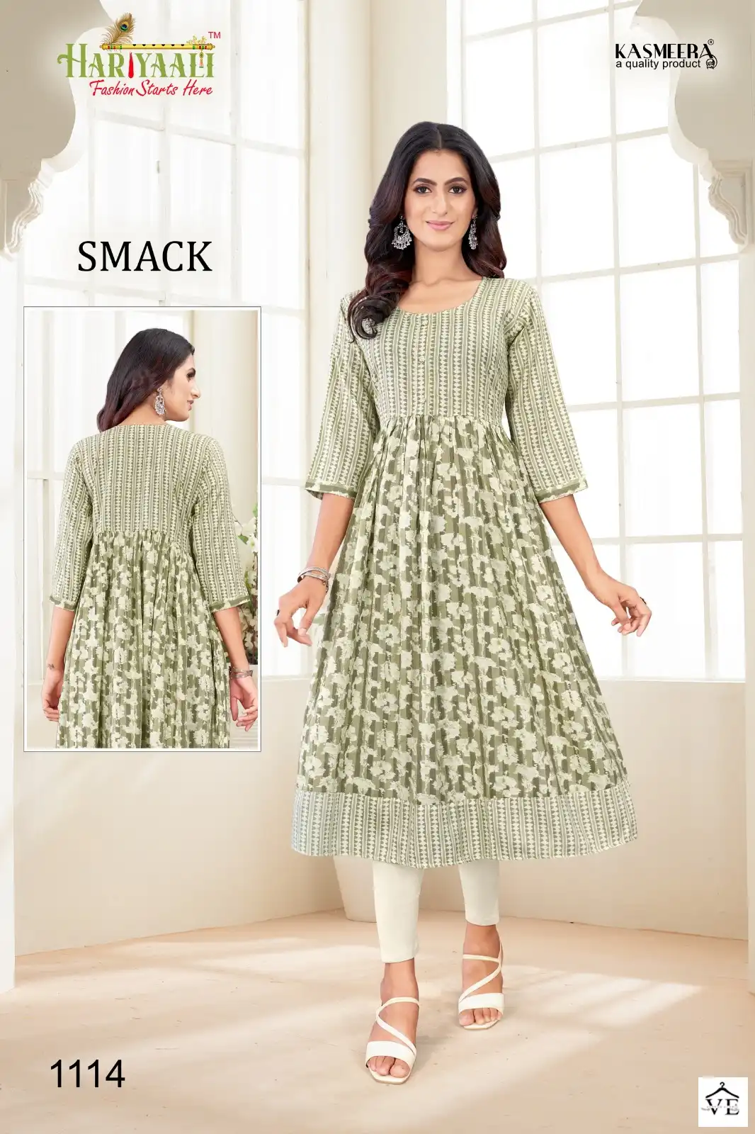 Hariyaali Smackk 11 Heavy Capsule Foil Wholesale Kurtis Catalog — Wholesale Kurtis, MPA wholesale from Surat - Gallery Image 20