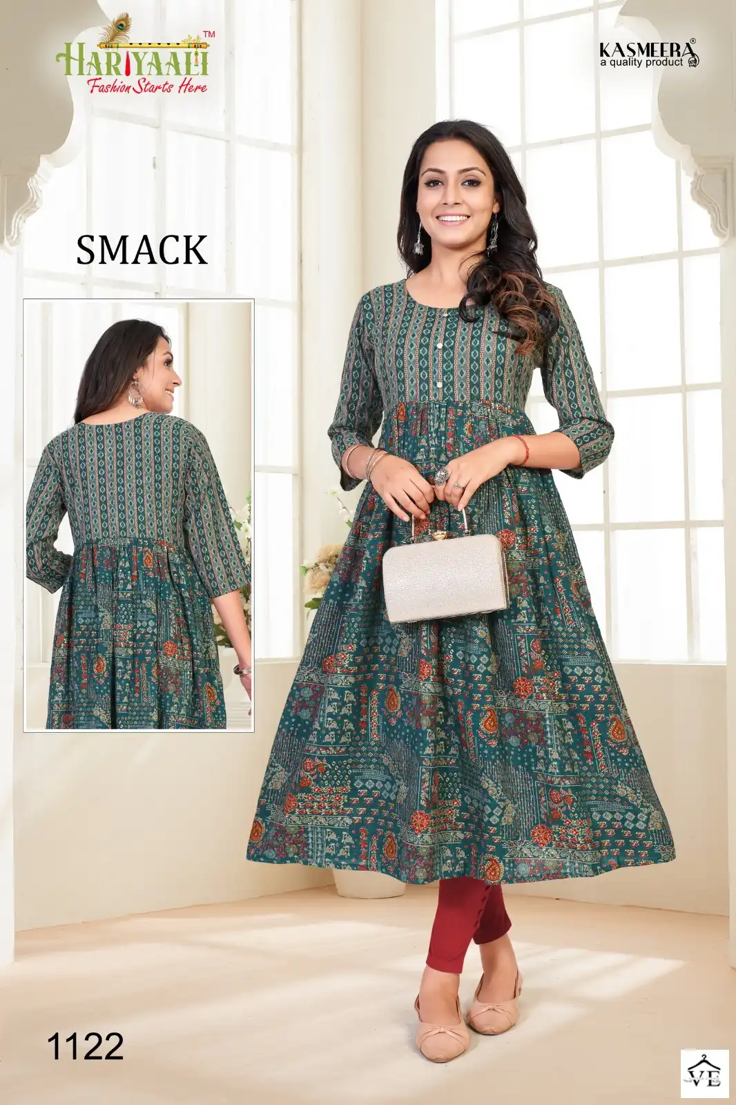 Hariyaali Smackk 11 Heavy Capsule Foil Wholesale Kurtis Catalog — Wholesale Kurtis, MPA wholesale from Surat - Gallery Image 26