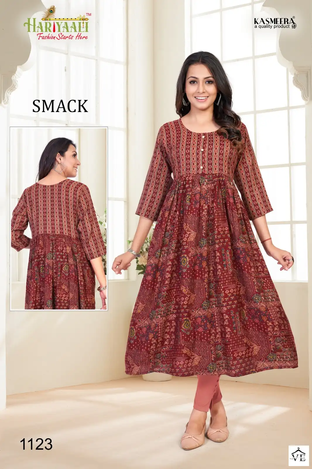 Hariyaali Smackk 11 Heavy Capsule Foil Wholesale Kurtis Catalog — Wholesale Kurtis, MPA wholesale from Surat - Gallery Image 28