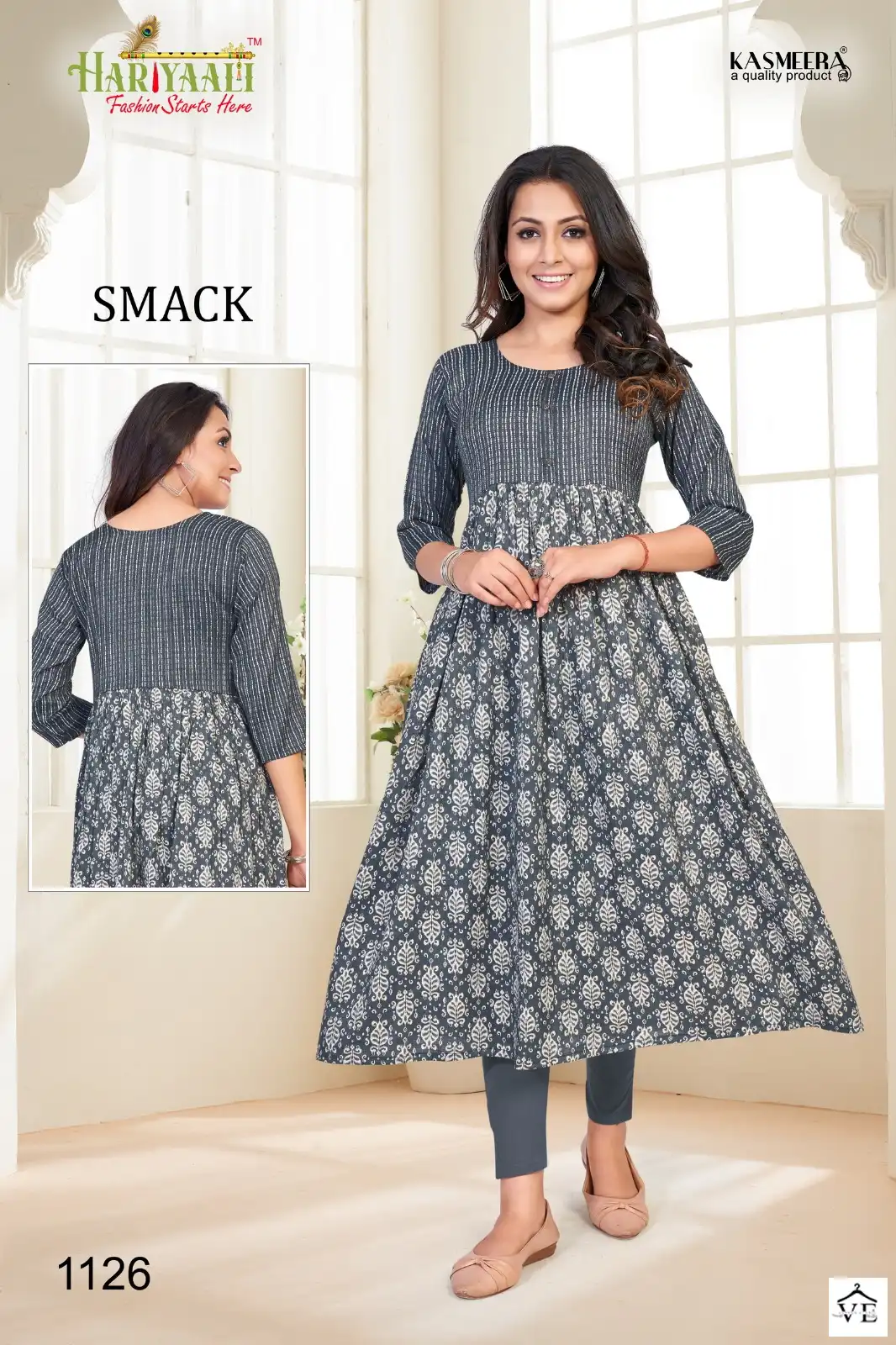 Hariyaali Smackk 11 Heavy Capsule Foil Wholesale Kurtis Catalog — Wholesale Kurtis, MPA wholesale from Surat - Gallery Image 29