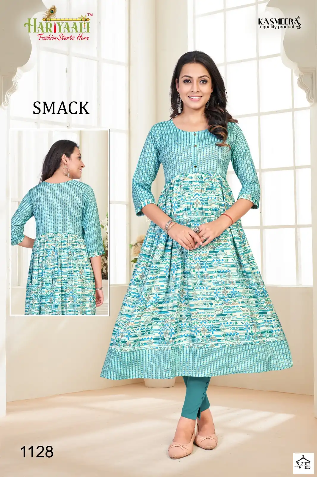 Hariyaali Smackk 11 Heavy Capsule Foil Wholesale Kurtis Catalog — Wholesale Kurtis, MPA wholesale from Surat - Gallery Image 31