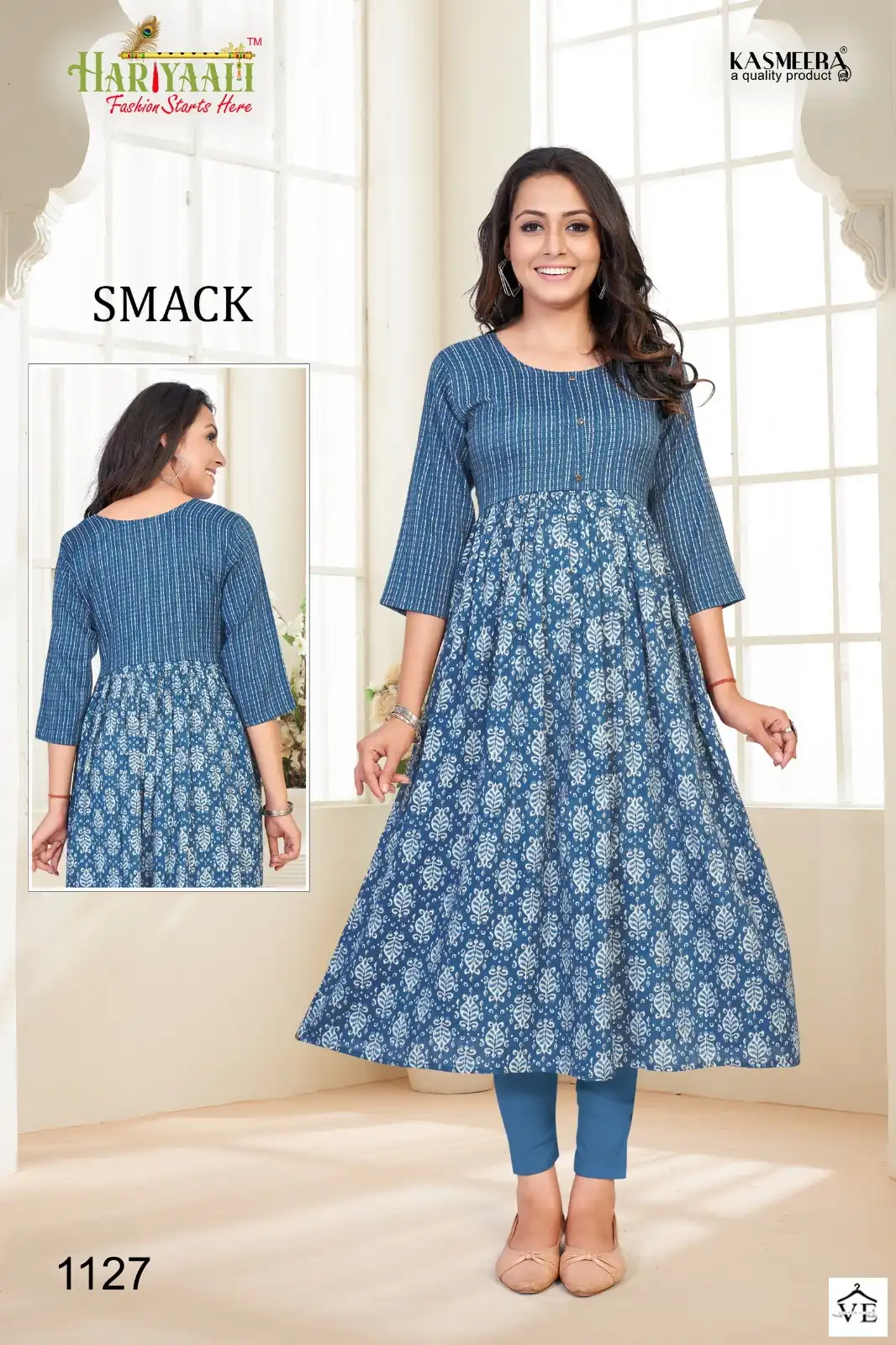 Hariyaali Smackk 11 Heavy Capsule Foil Wholesale Kurtis Catalog — Wholesale Kurtis, MPA wholesale from Surat - Gallery Image 32