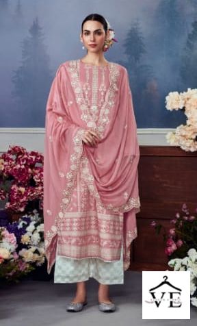 Kimora Sohni Qainat Pure Cotton Lawn Wholesale Salwar Suit Catalog — Wholesale Salwar Suits, MPA wholesale from Surat - Gallery Image 3